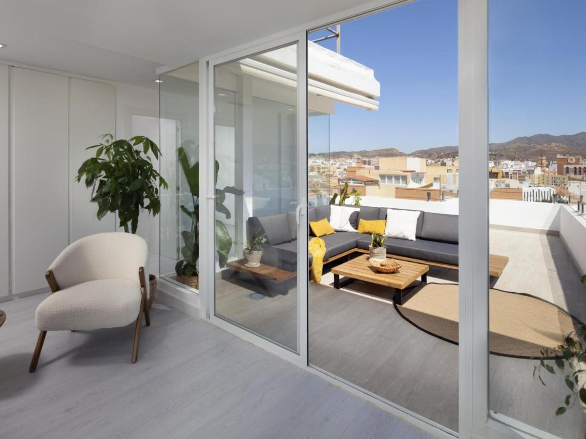 Ferienwohnung Inmalaga Penthouse Atarazanas Exterior foto