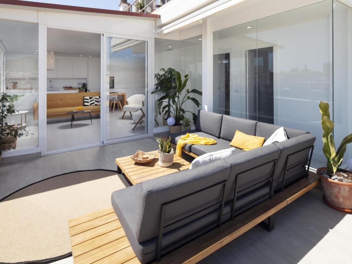 Ferienwohnung Inmalaga Penthouse Atarazanas Exterior foto